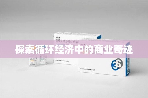 泉州探索循环经济中的商业奇迹