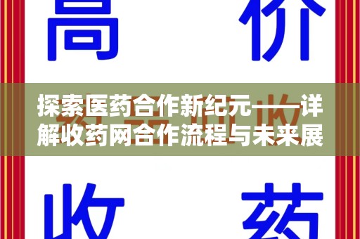 泉州探索医药合作新纪元——详解收药网合作流程与未来展望